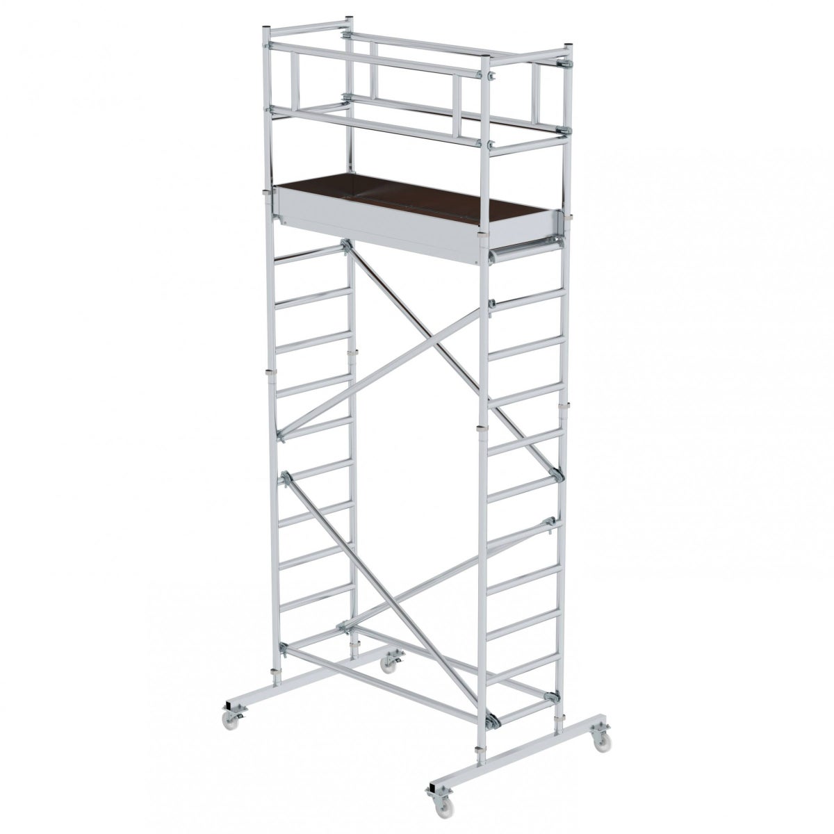 MUNK aluminium standaard rolsteiger 5,20m AH (DIN EN 1004:2005)