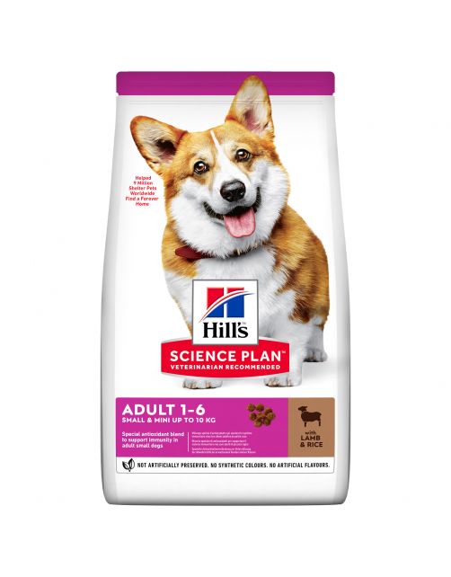 Hill's Canine Adult Small & Mini Lam&Rijst - Hondenvoer