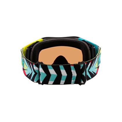 Masque cross Oakley AIRBRAKE MX JEFFREY HERLINGS SIGNATURE ECRAN IRRIDIUM 2024 - Bleu / Noir