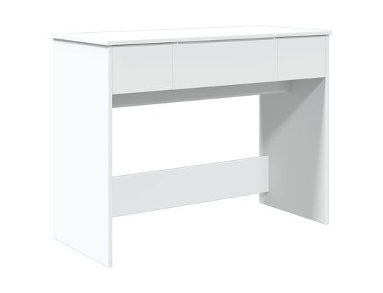 VIDAXL - Coiffeuse avec miroir blanc 100x45x76 cm