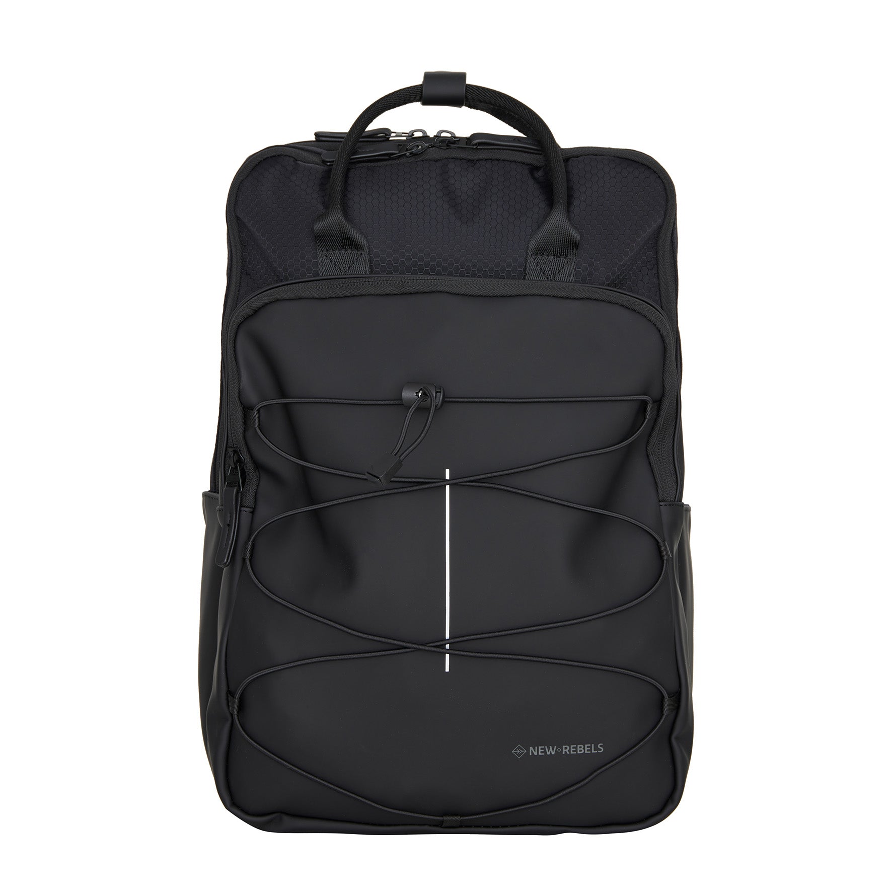 Trondheim Rugzak 'Milwaukee' black Black