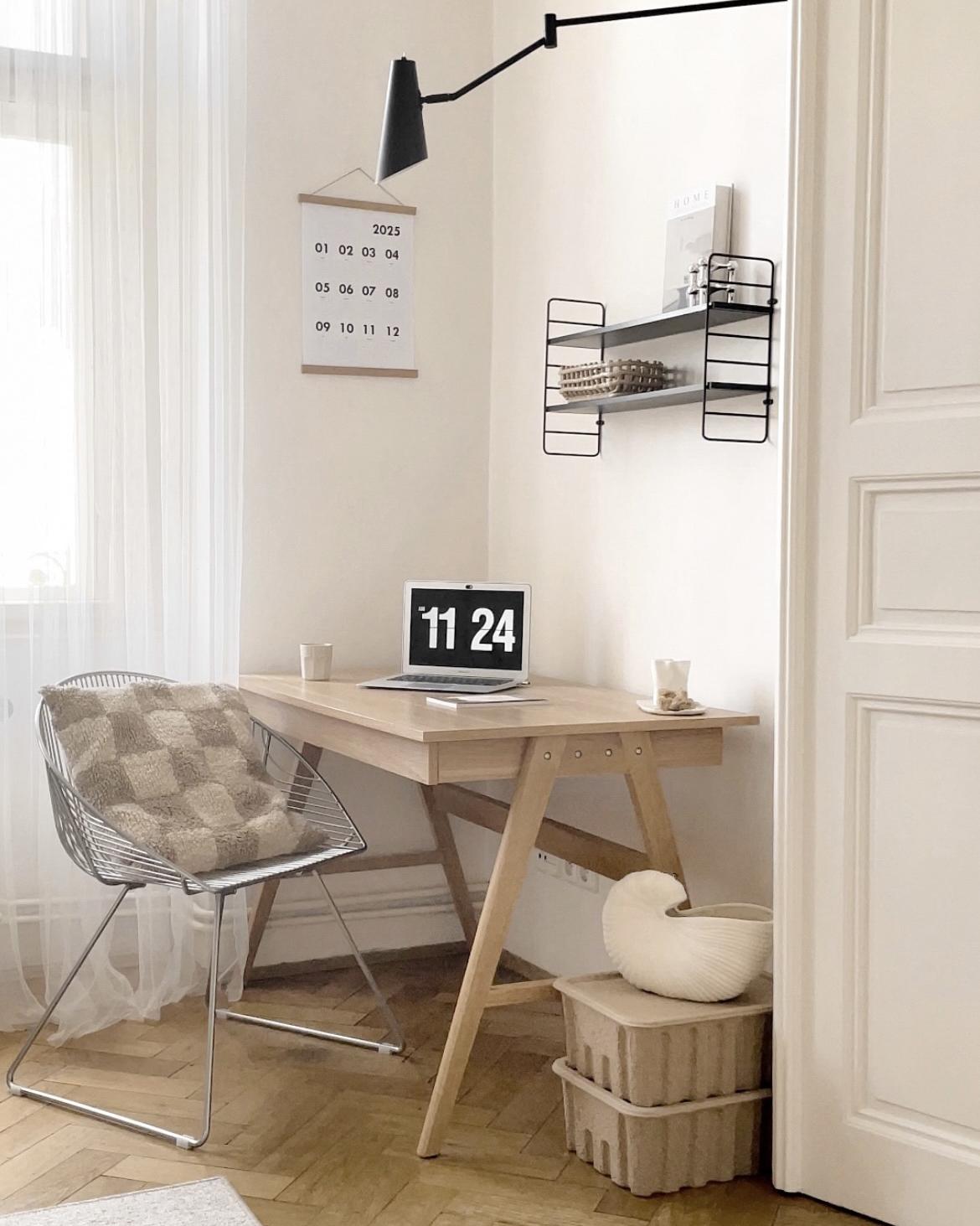 Set van 2 eetkamerstoelen AURORA Metaal Zilver