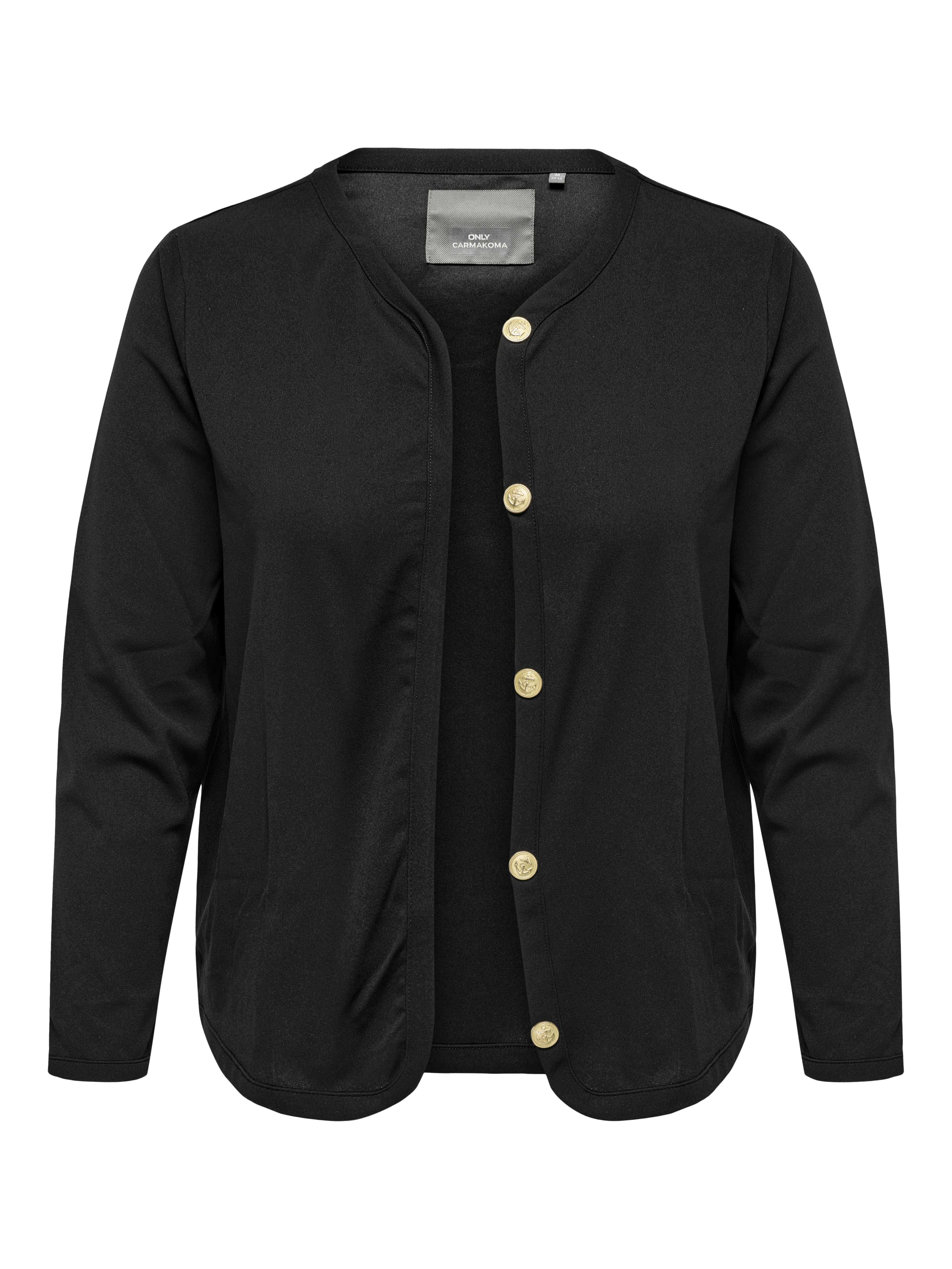 CARSANIA Strickjacke Black