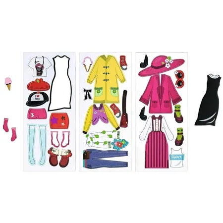 moses. Anziehpuppe mit 31 Kleidungsstücken und Accessoires