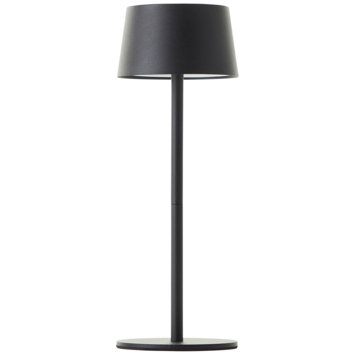Brilliant USB oplaadbare tafellamp Jona 2W zwart