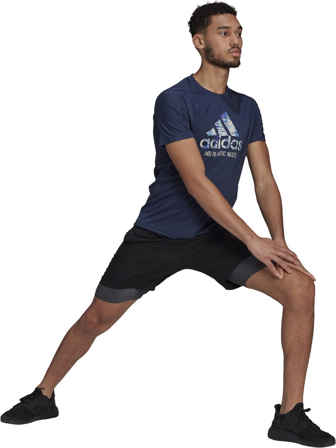 adidas Run for the Oceans Graphic T-shirt Blå