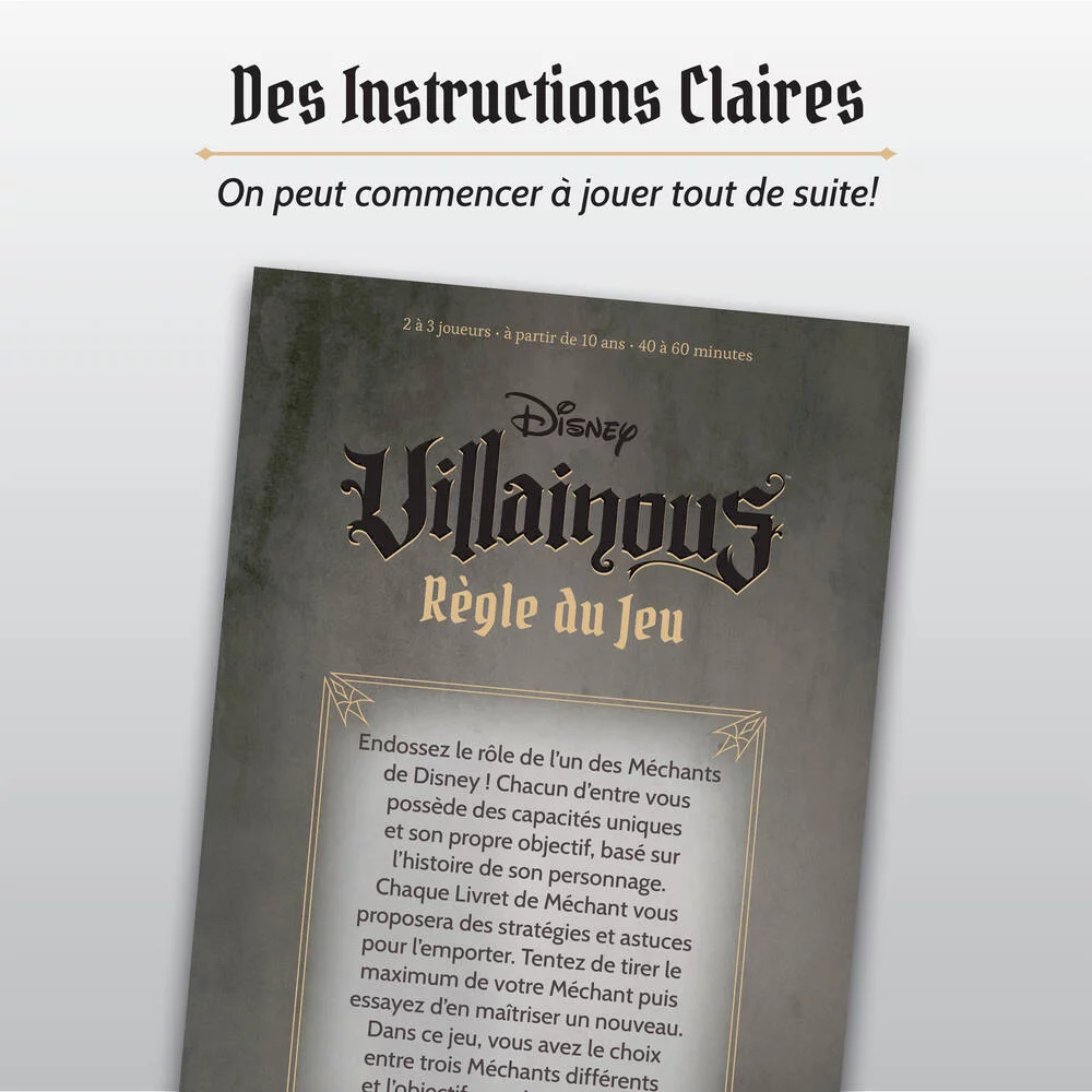 DISNEY VILLAINOUS - EXTENSION 1 - MAUVAIS JUSQU'À L'OS