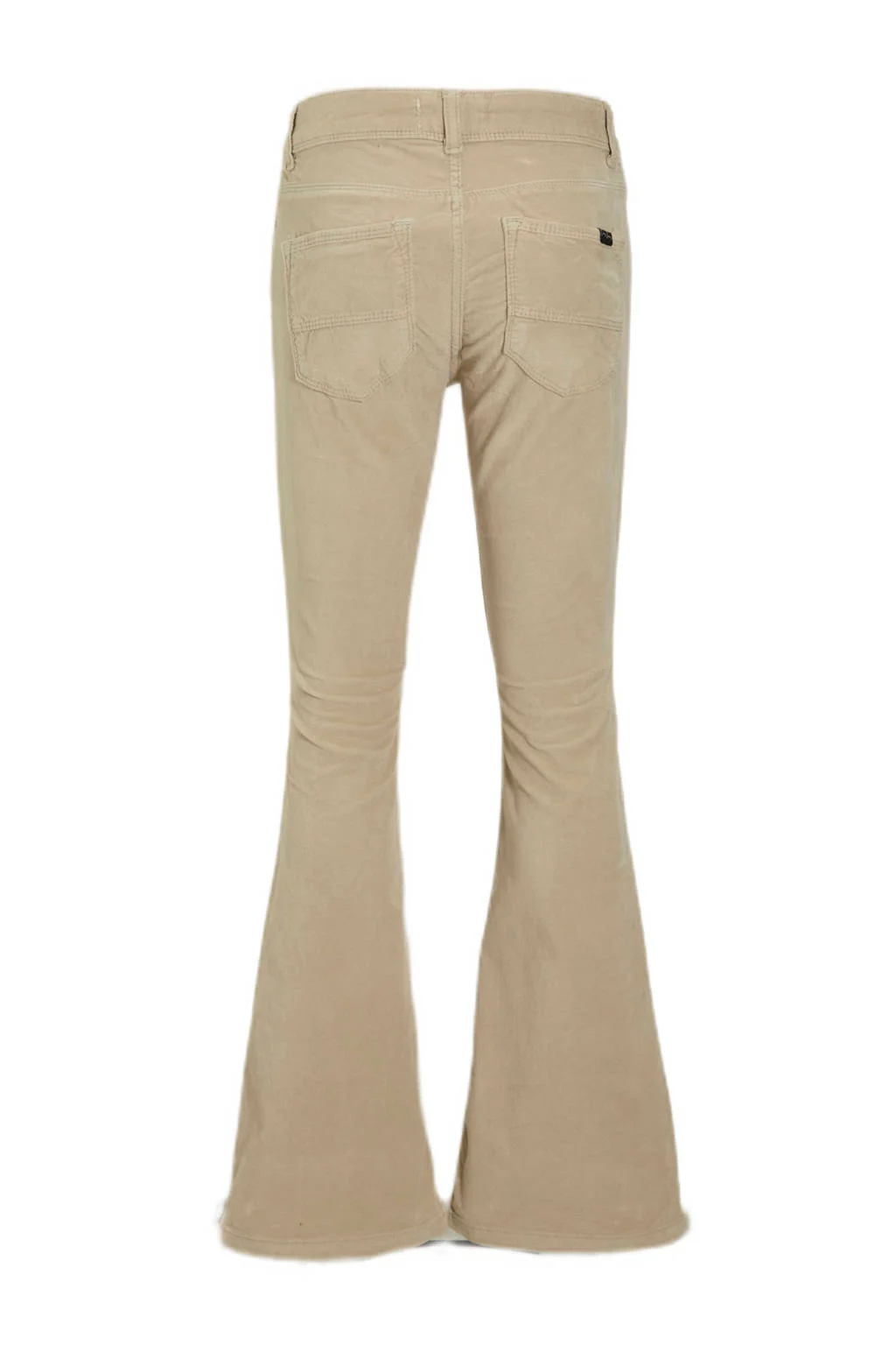 Cars fluwelen flared broek MICHELLE lichtzand