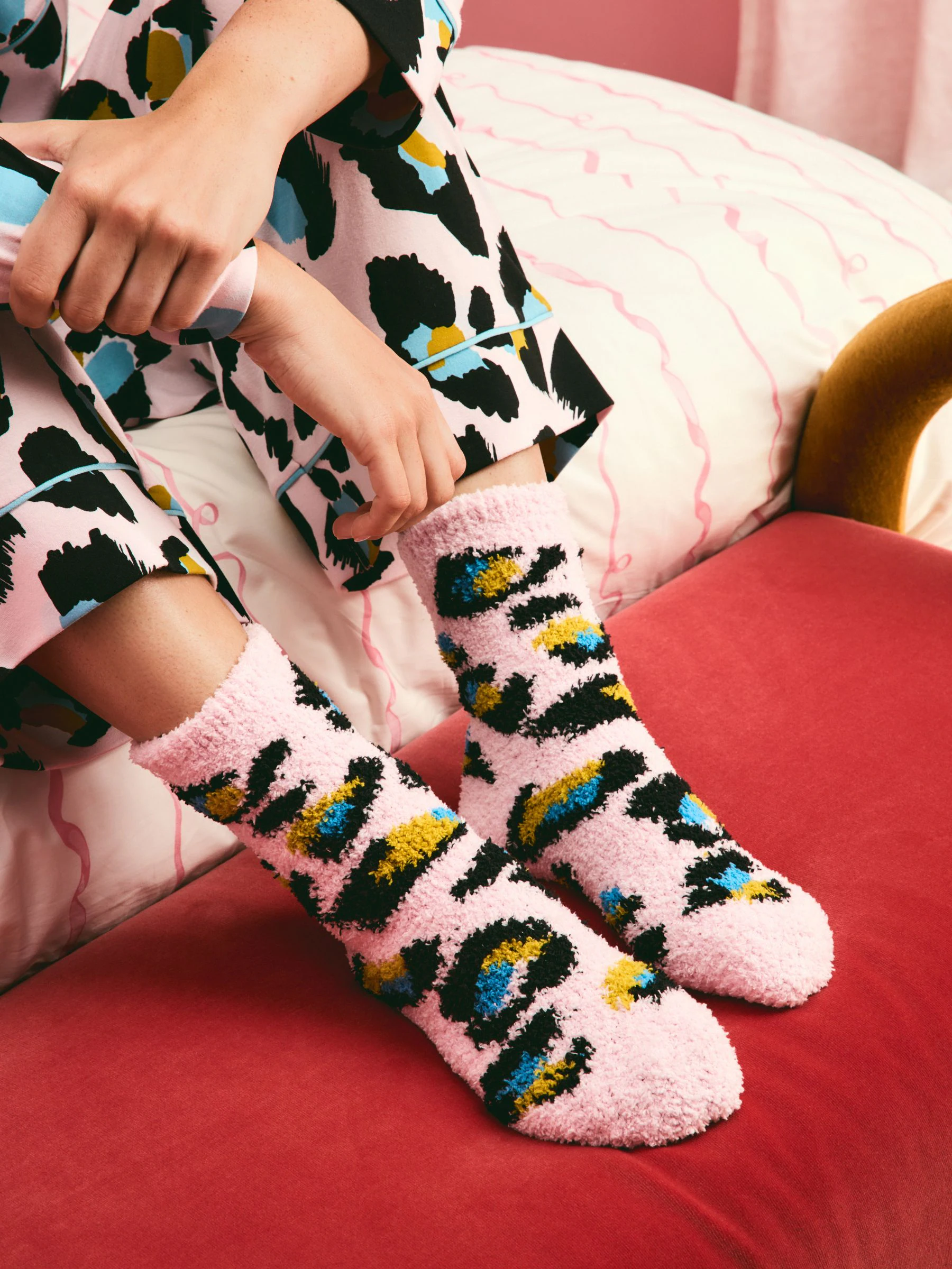 Eleanor Bowmer 2 pack Cosy Socks
