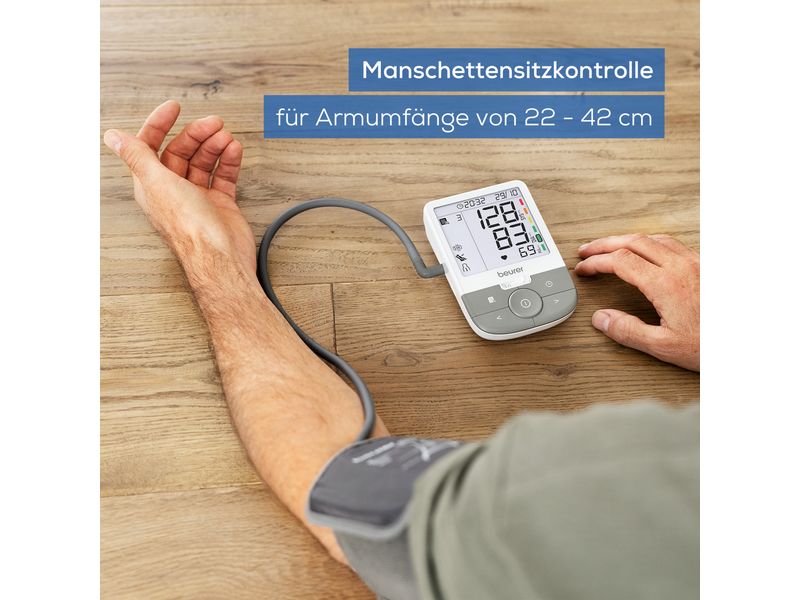 Beurer Blutdruckmessgerät BM 53 Oberarm-Blutdruckmessgerät