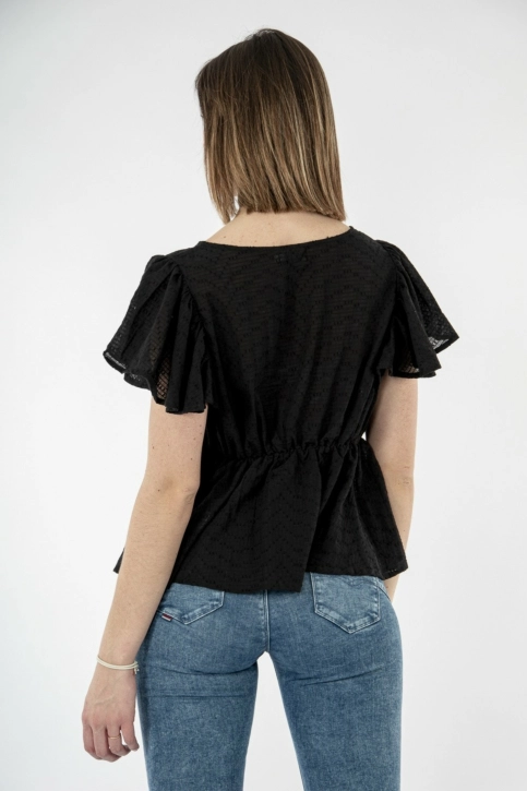tee shirt molly bracken la623p21 black