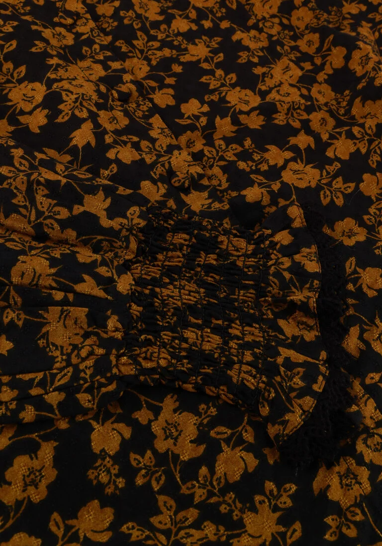 Y.A.S. zwarte y.a.s. blouse yastilera ls shirt s.
