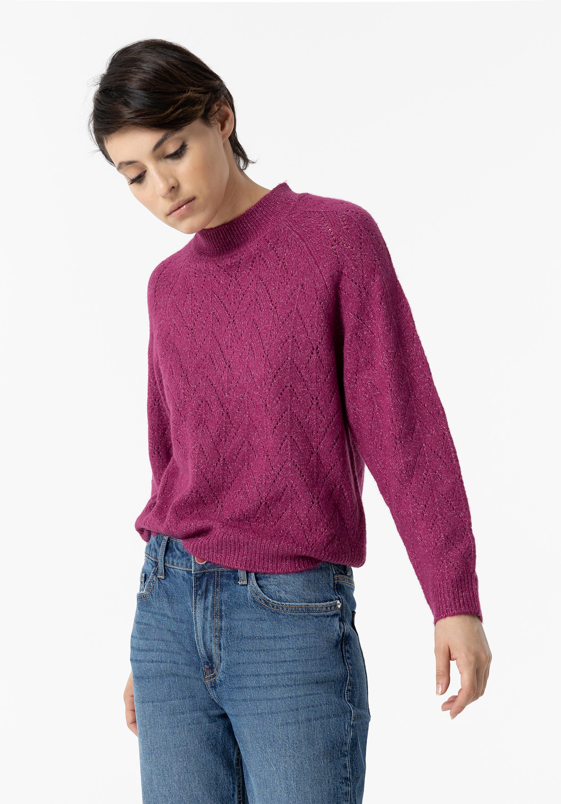 Camisola de Malha Perfurada