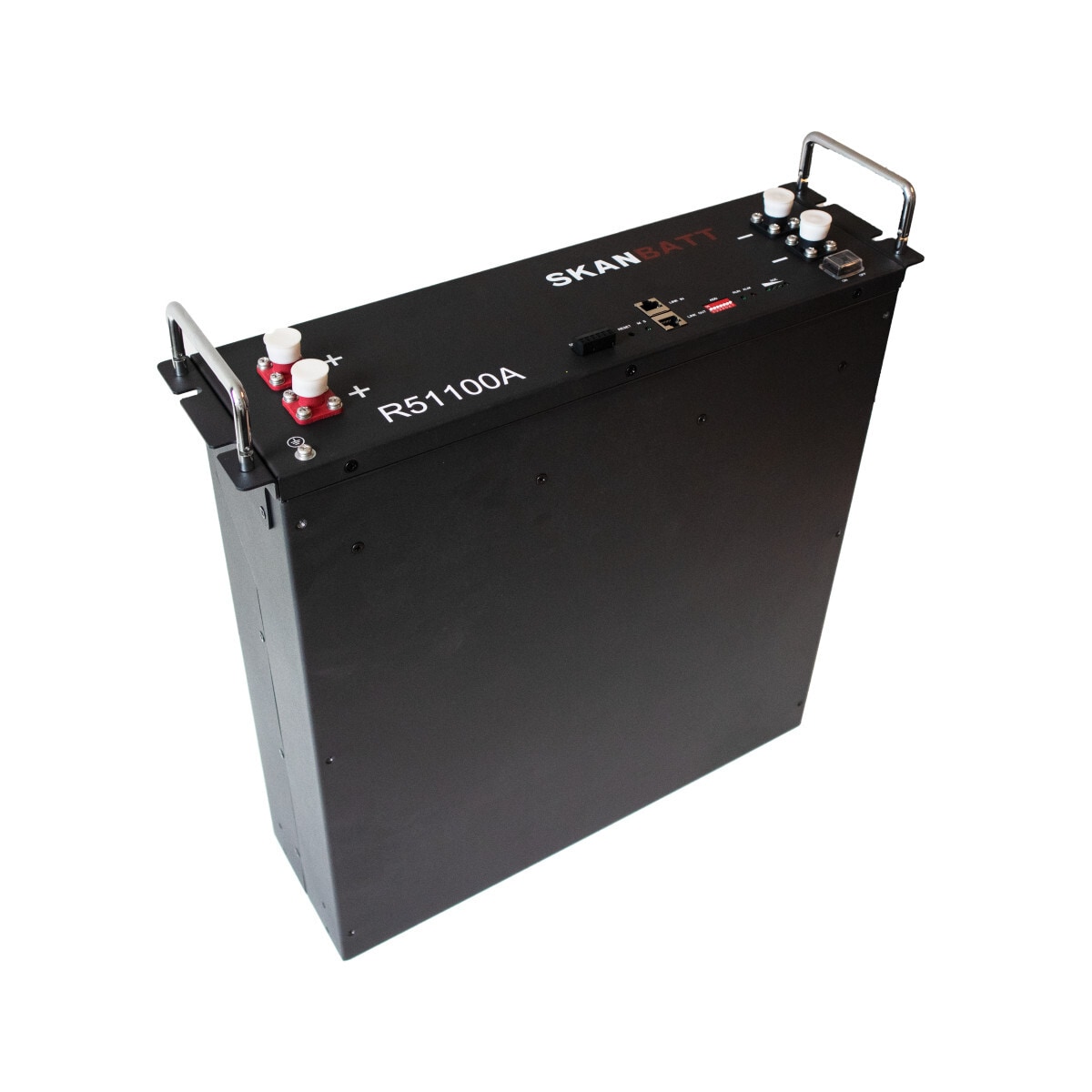 SKANBATT Lithium 3U Rackbatteri 51,2V 100Ah - 5,12kWh - LiFePO4