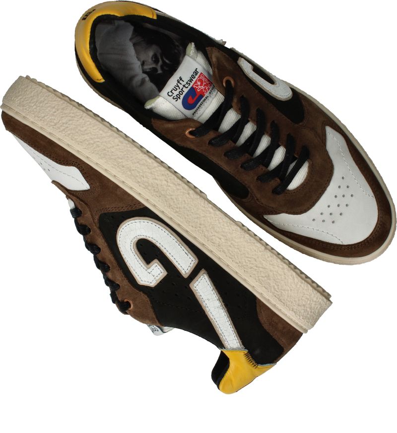 Cruyff Slice Sneakers Bruin Heren