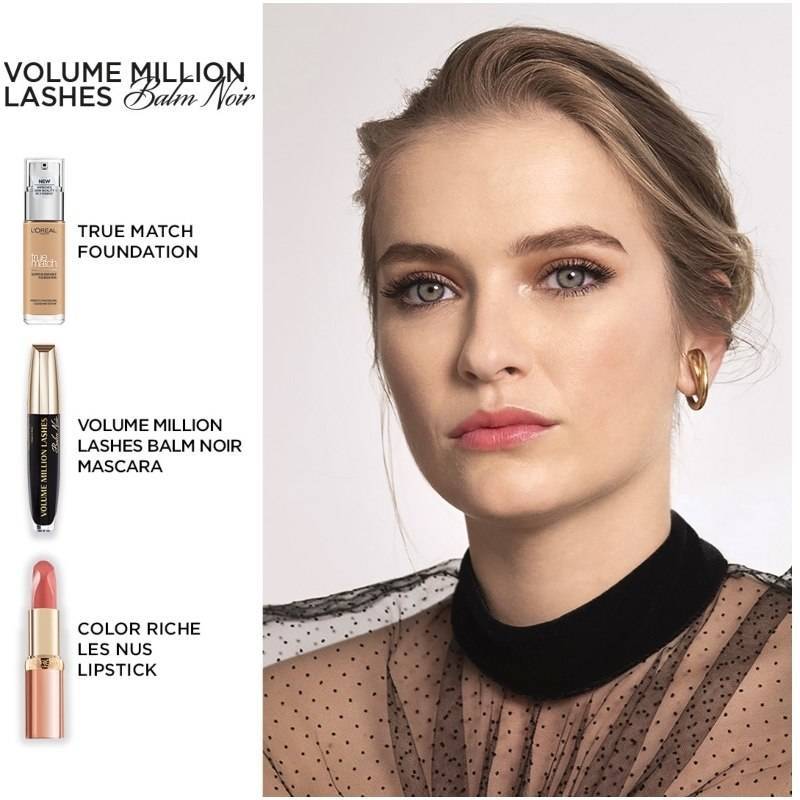 L'Oréal Paris Cosmetics Volume Million Lashes Balm Noir Mascara 8,9 ml - Black