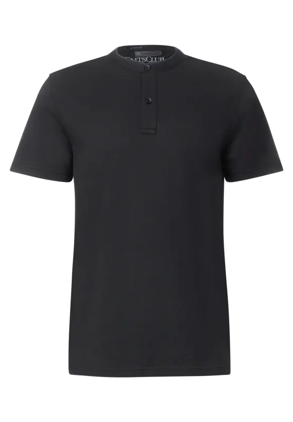 Henleyshirt - faded black