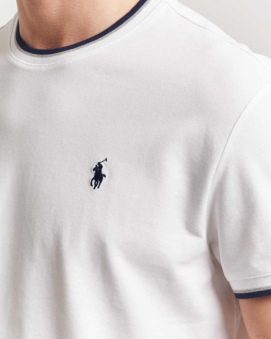Polo Ralph Lauren Mesh Polo Tee White
