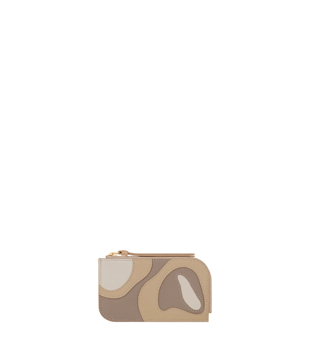 Porte Cartes Atla - Trio Taupe