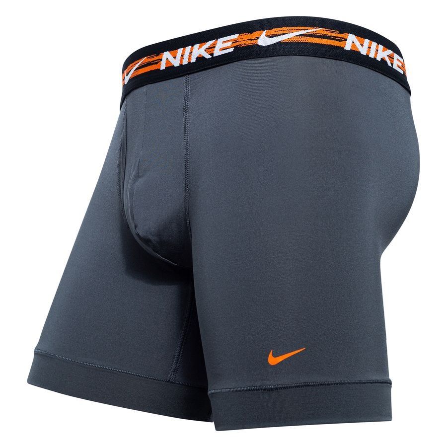 Nike Shorts Boxer Brief Pack de 3 - Gris/Cactus Orange/Vert