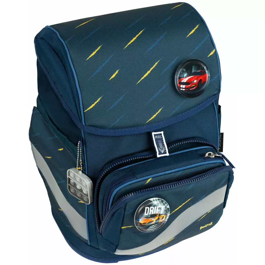 Belmil Schulranzen Premium Smarty Plus Set 5-teilig Orion Blue