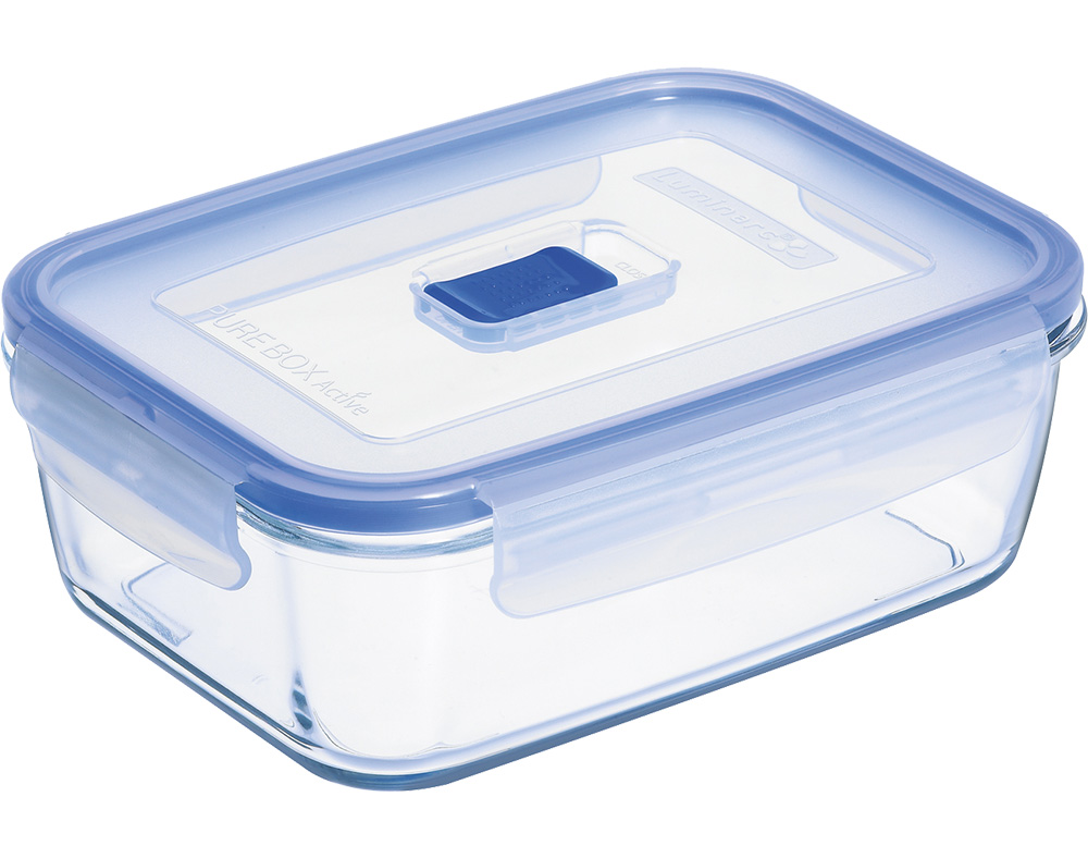 CAIXA RECTANGULAR HERMÉTICA PURE BOX ACTIVE LUMINARC 19X13CM