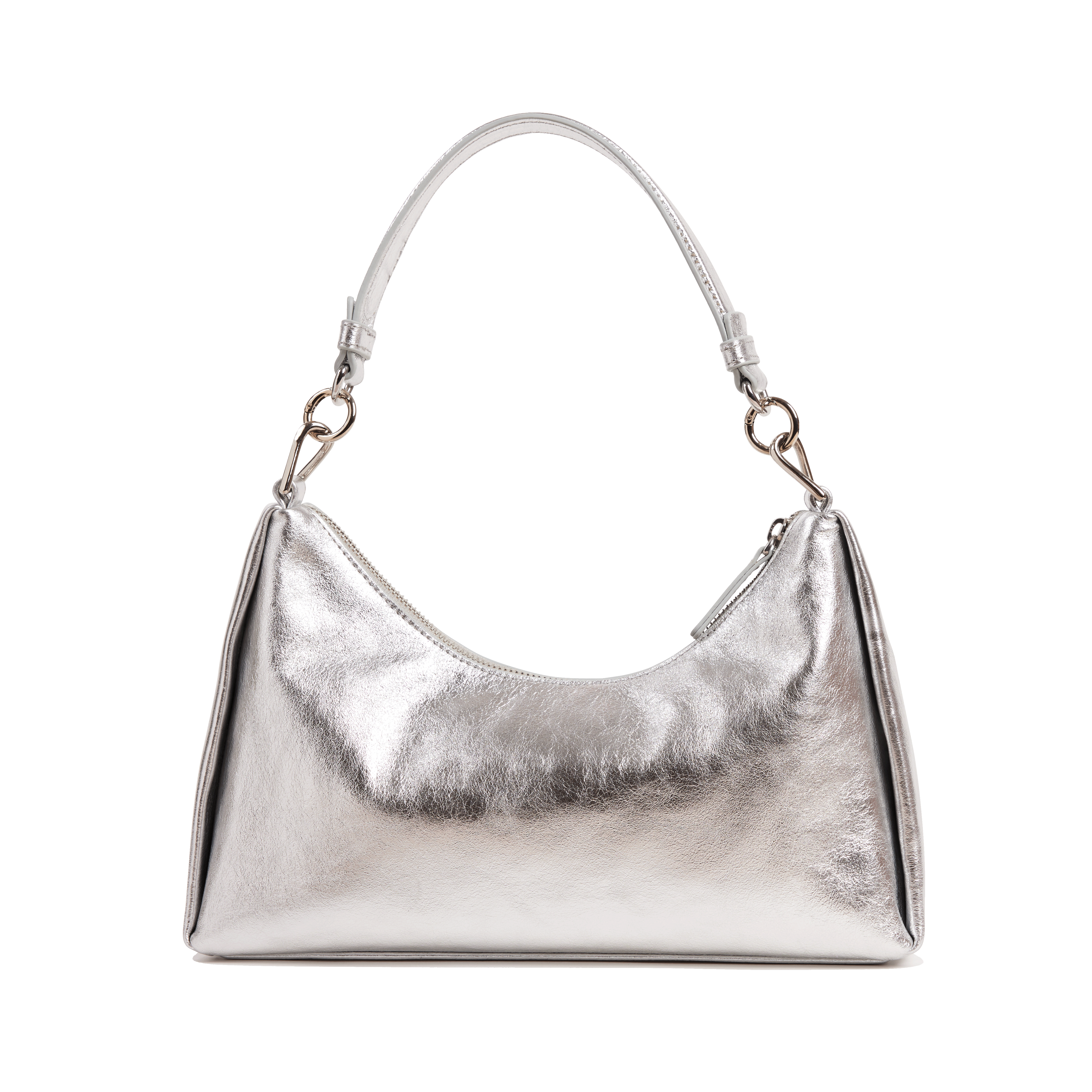 REJINA - Sac à main en cuir | Gris