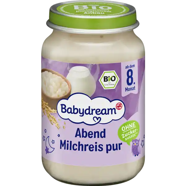 Bio Abend Milchreis pur
