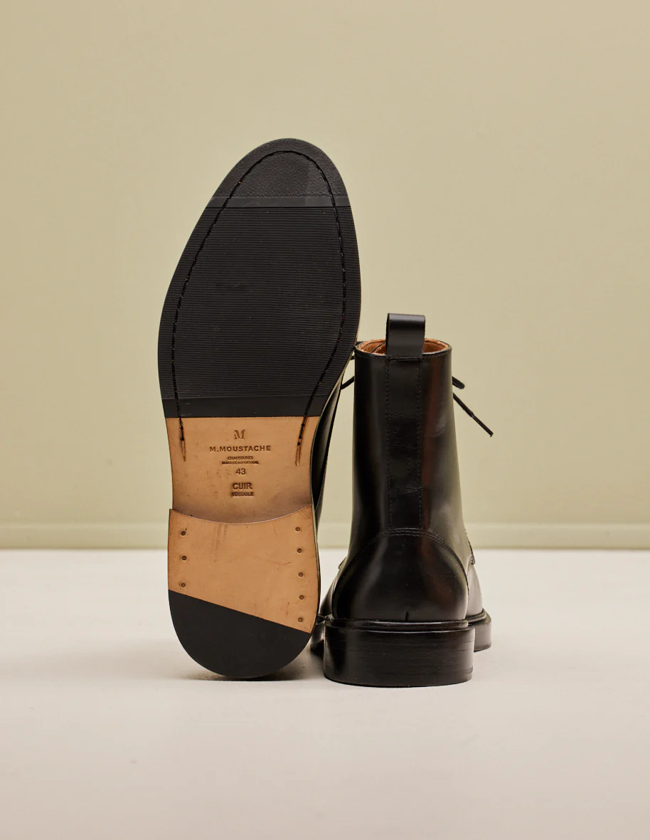 Bottines Timothée - Cuir noir