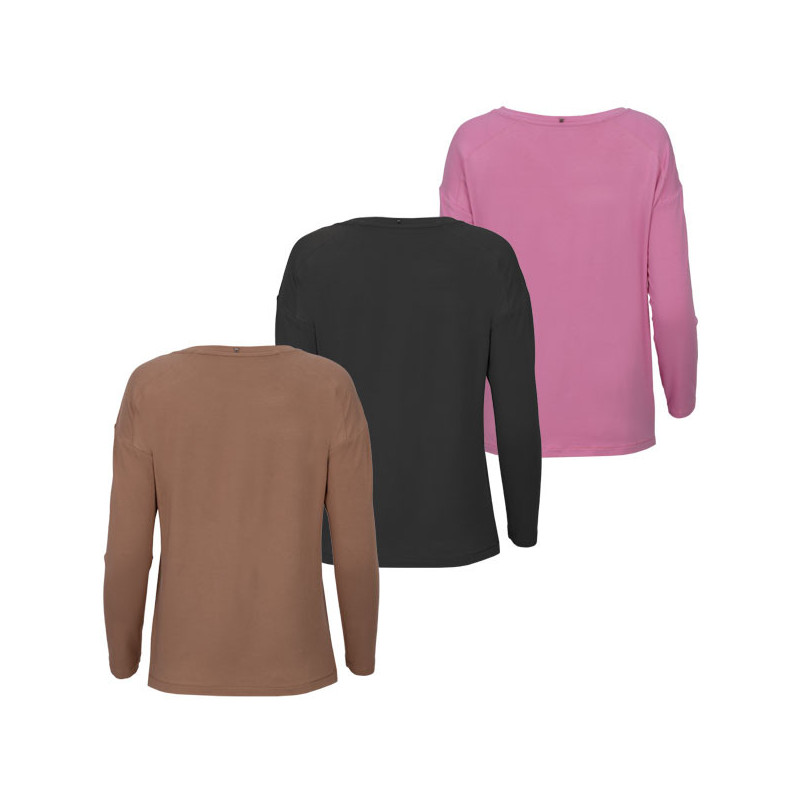 Tee-shirt manches longues femme Fila Enja