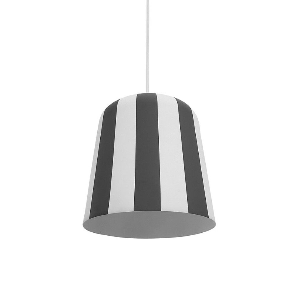TAKLAMPE DYBERG LARSEN GRY GRÅ/HVIT