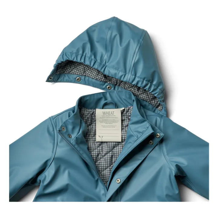 Wheat Parka Imperméable Aju Fibres Recyclées | Bleu