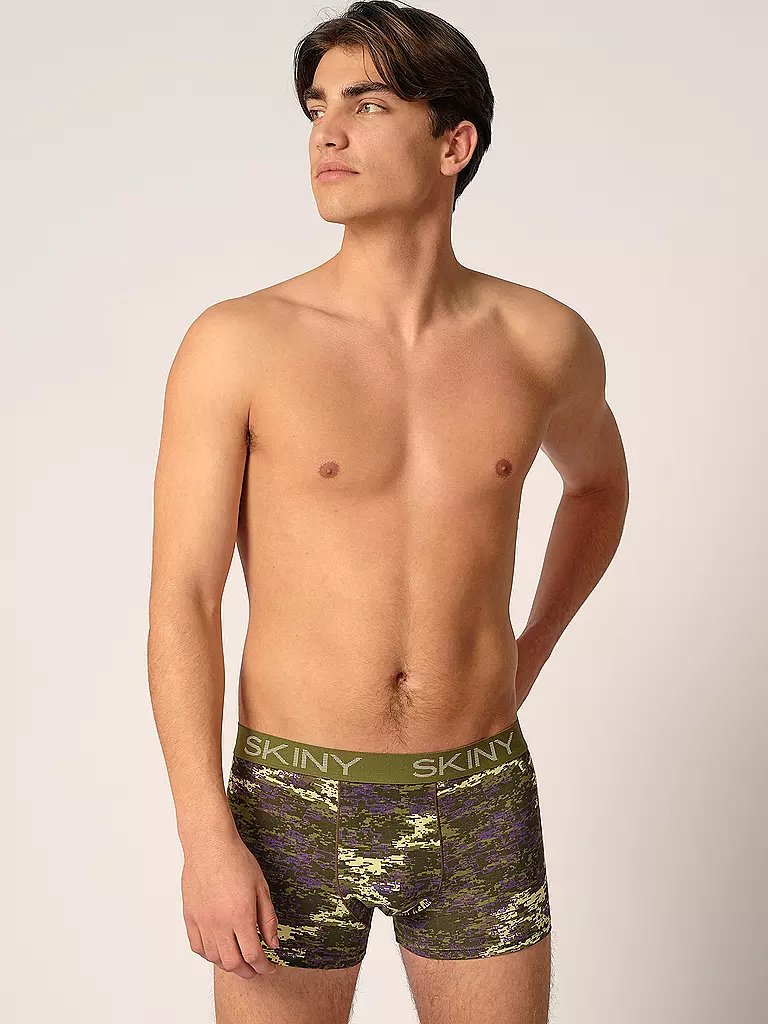 SKINY Pants 2er Pkg. fango camouflage selection olive