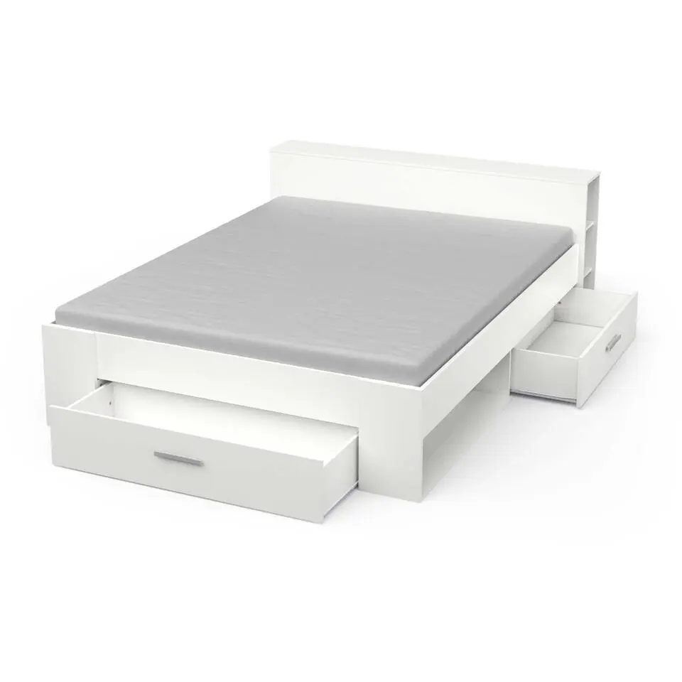 Bed Polly 160 x 200 cm-mat wit