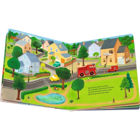 Ravensburger Spiel mit den Fahrzeugen: Mein buntes Holzpuzzle-Buch