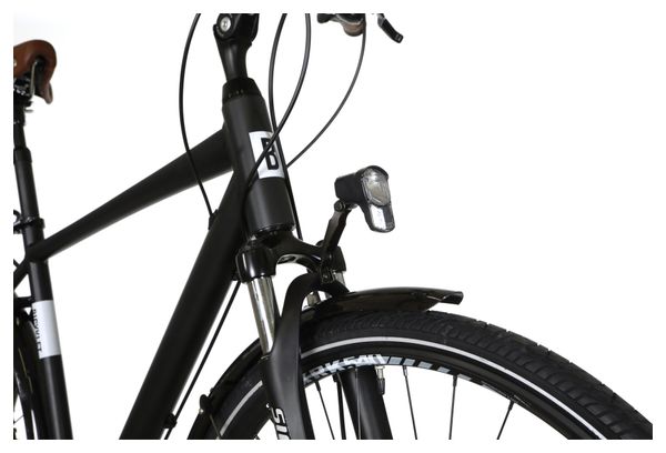 Vélo de Ville Bicyklet Léon Shimano Acera/Altus 8V 700 mm Noir