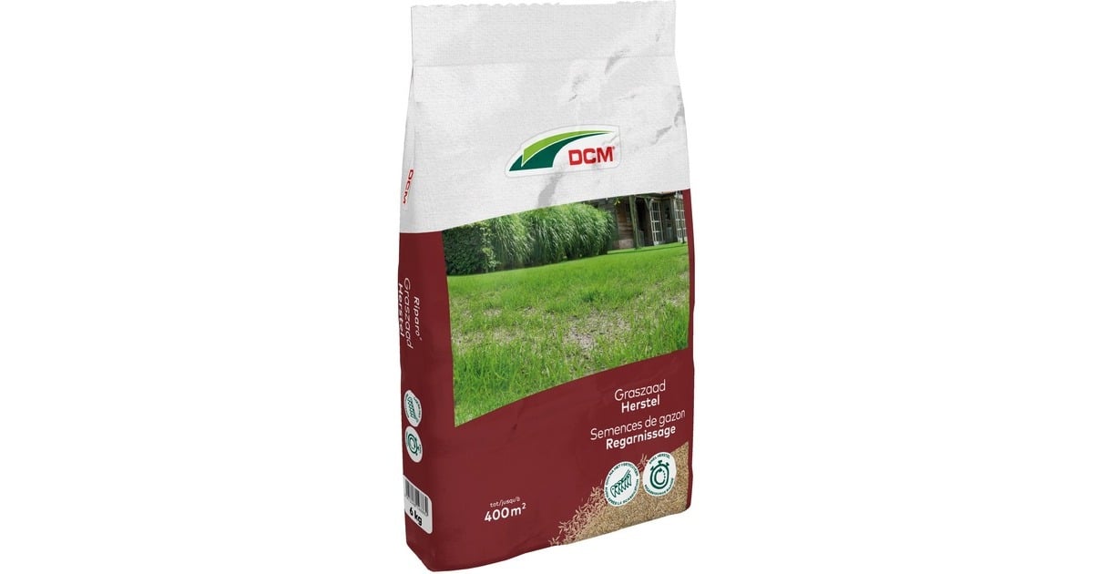 DCMGraszaad Herstel 6 kg zaden  (Tot 400 m²)