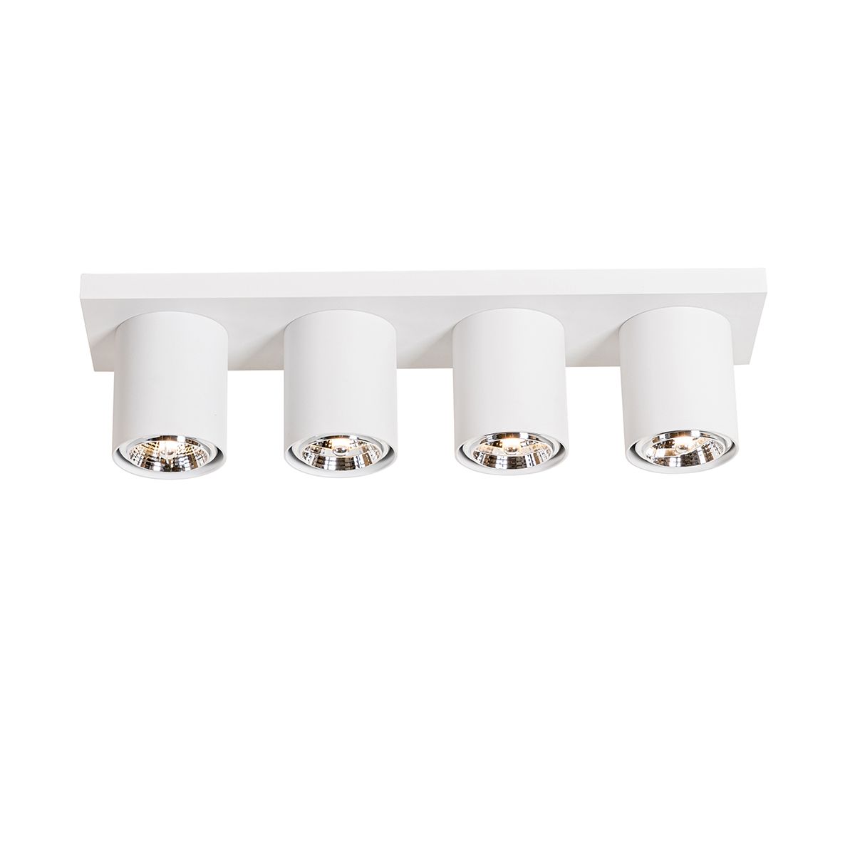Moderne plafondspot wit 4-lichts - Tubo