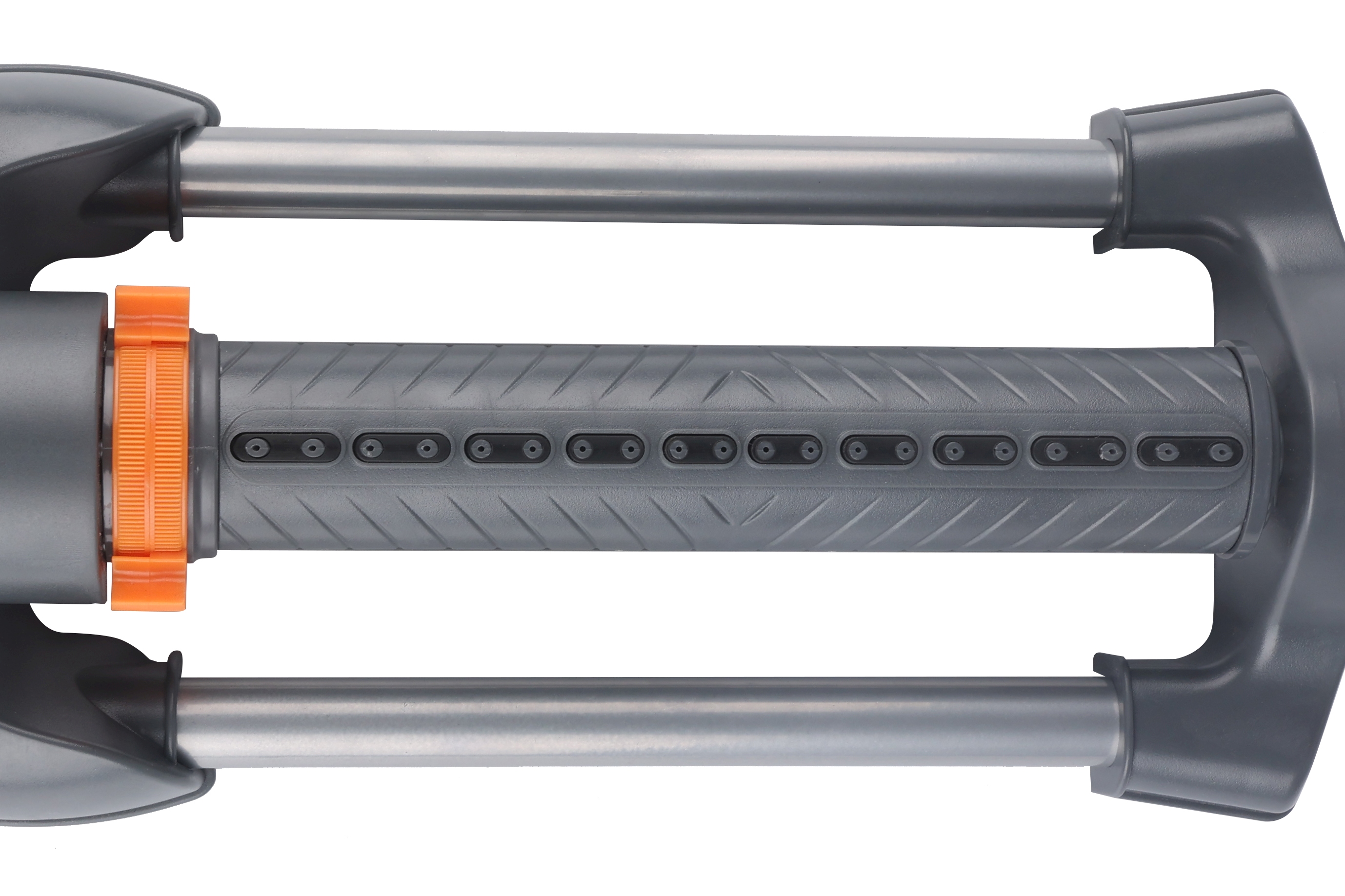 Rasensprenger 20 Düsen 39 cm grau/orange