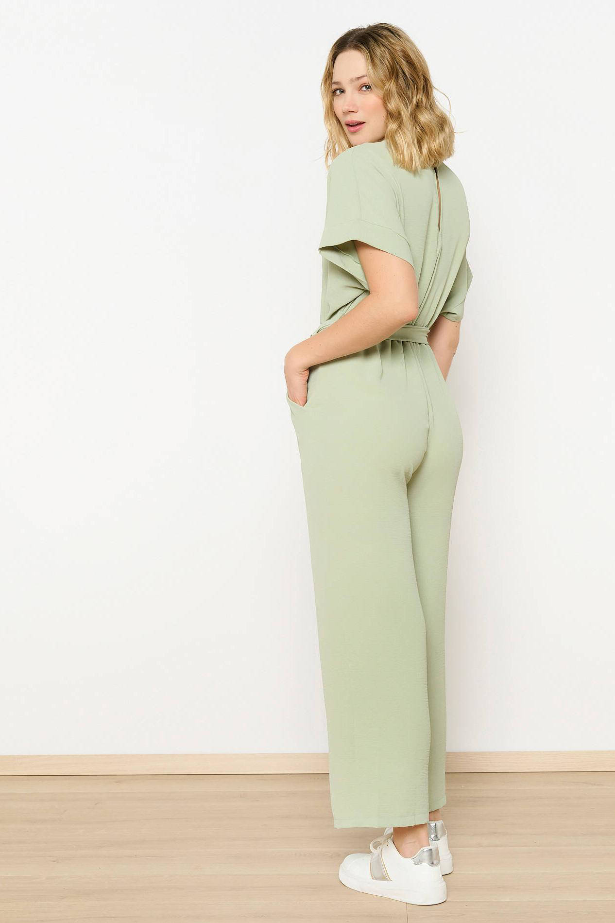 LOLALIZA jumpsuit mintgroen