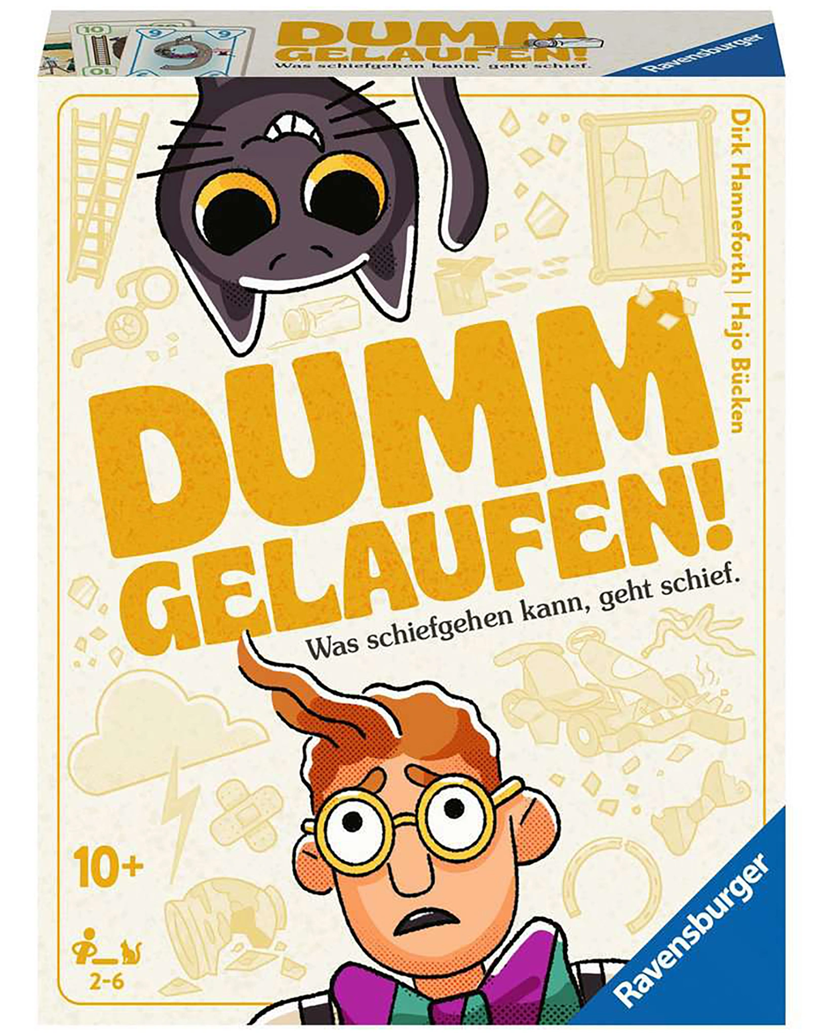 Kartenspiel DUMM GELAUFEN! 120-teilig