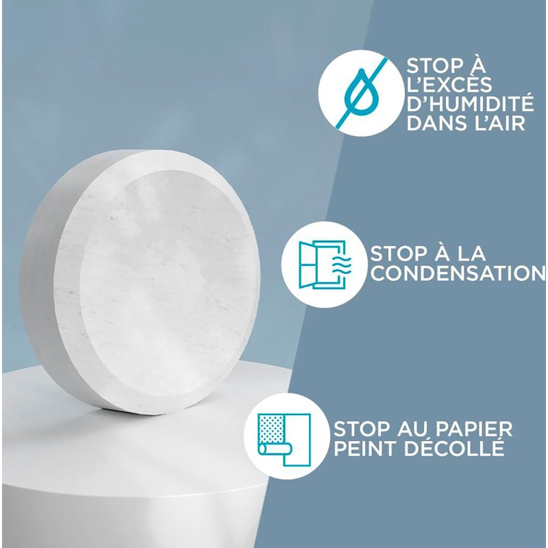 Recharge universelle Absorbeur d’humidité Rubson Basic - Boite de 4