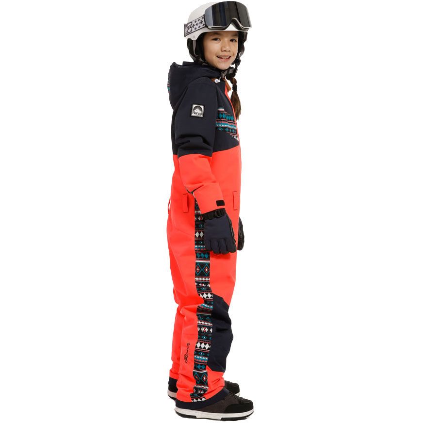 Rehall Suzanne-R Junior Schneeanzug Mädchen hot coral