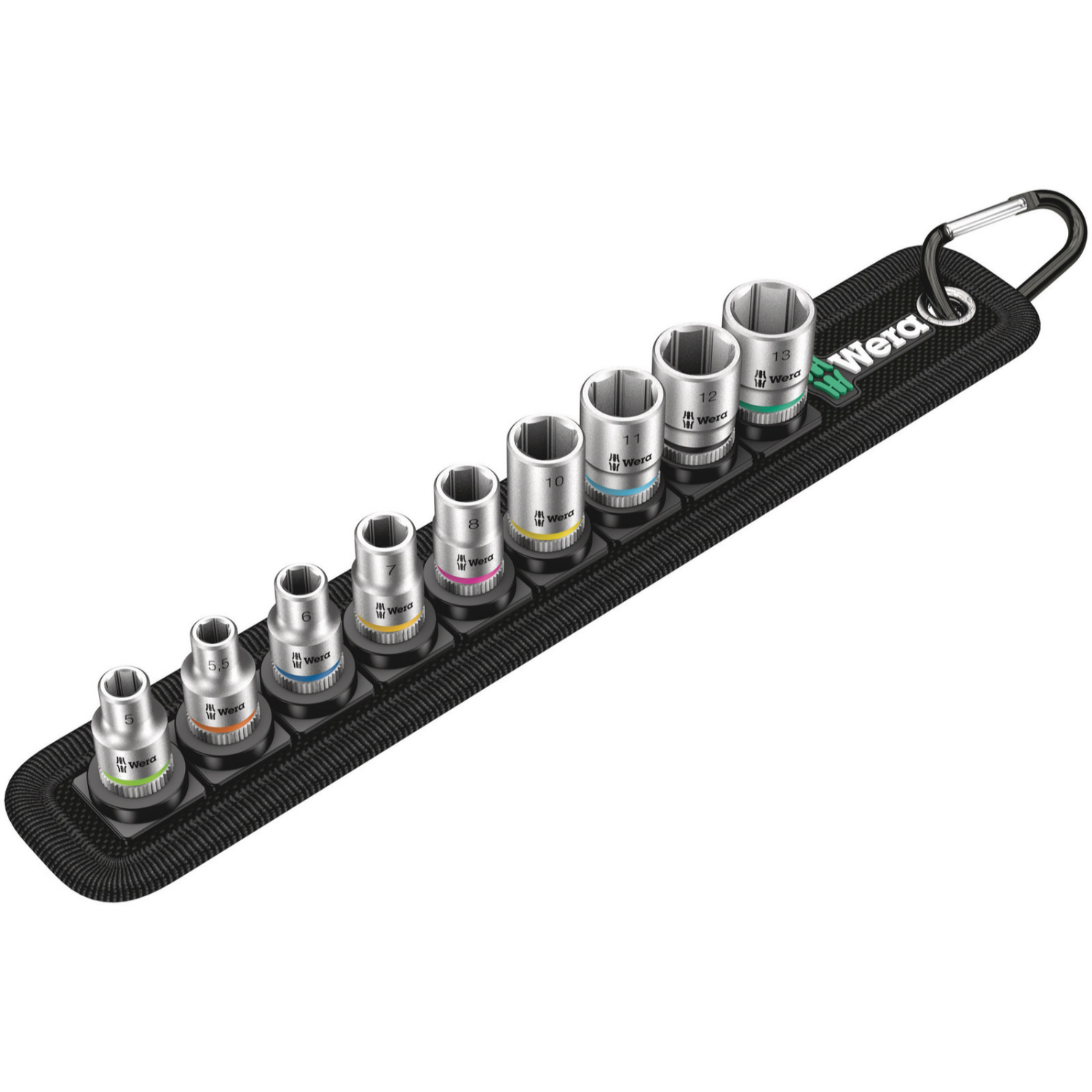 Wera 5003883001 Belt A 4 9-delige Zyklop Doppenset - 1/4