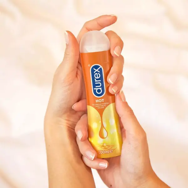 Géis lubrificantes íntimos Durex Hot Warming, pacote com 2 unidades - 2 x 100ml