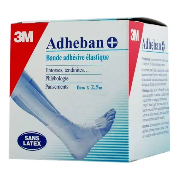 Fita adesiva elástica 3M Adheban 6cm x 2,5m