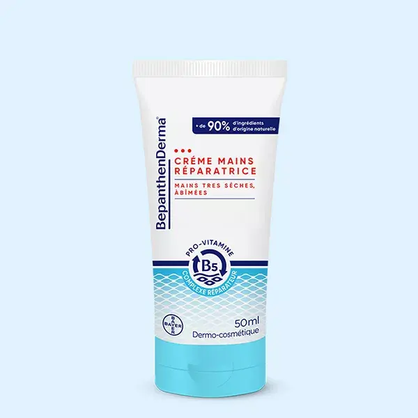 Creme para as mãos BepanthenDerma Reparador para Mãos Muito Secas e Danificadas 50ml