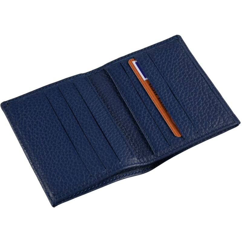 Quo Vadis - Porte-cartes/porte billets - Camargue - 12x8,5x1,2 cm - Cuir pleine fleur de taurillon