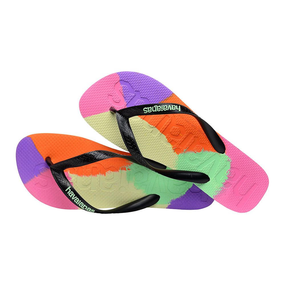Havaianas TOP LOGOMANIA COLORS II - Tongs black