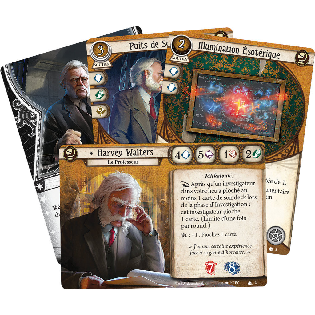 Horreur à Arkham JCE - Deck Investigateur - Harvey Walters